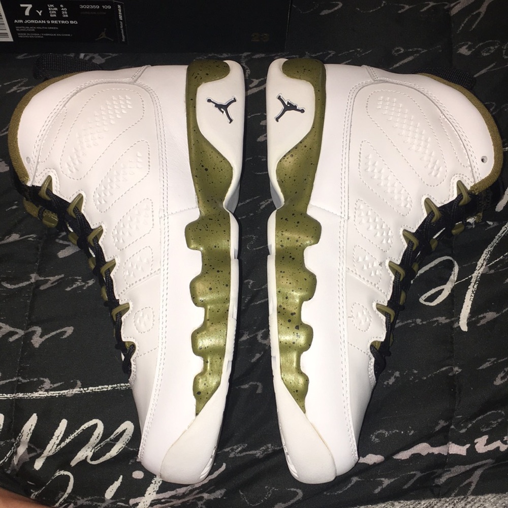 AIR JORDAN 9 RETRO "STATUE" (GS)